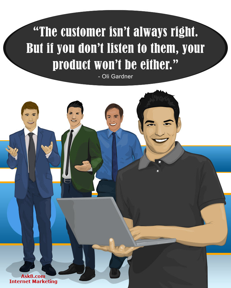 customer is alwasy right