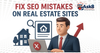 Fix SEO Mistakes on Real Estate Sites